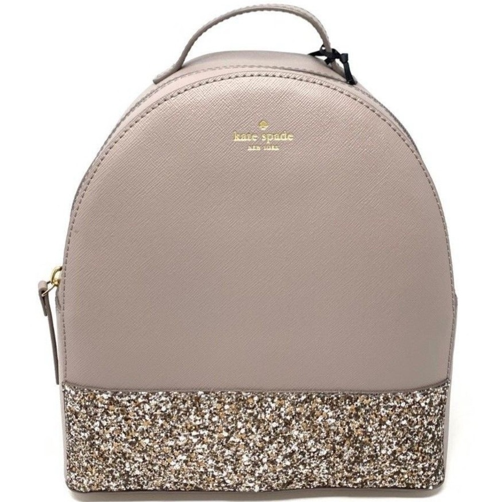 Kate Spade Greta City Scape Grey Glitter Backpack
